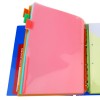 5 Document Pockets Dividers with Insertable Tabs, DD105